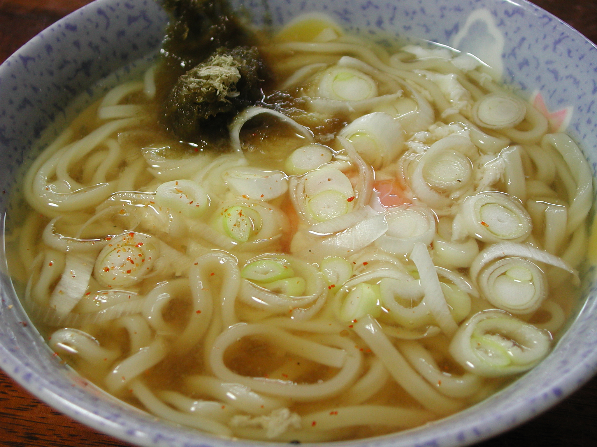 昼食はうどん