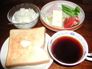 朝食