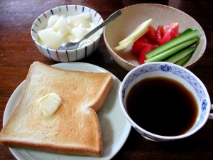 朝食