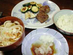 夕食