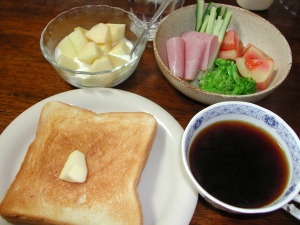 朝食
