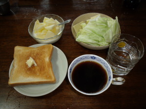 朝食