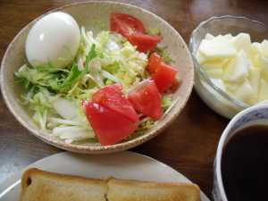 朝食