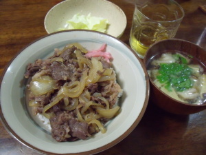 夕食