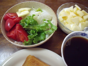 朝食