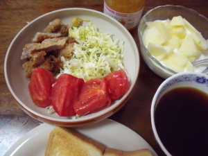 朝食