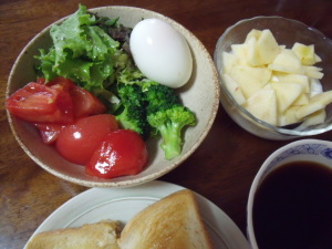 朝食