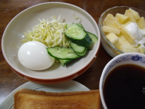 朝食