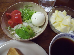 朝食