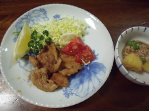 夕食