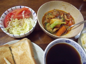 朝食