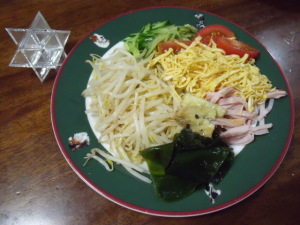 夕食