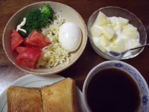 朝食