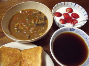 朝食