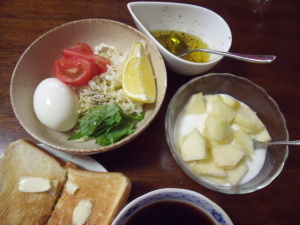 朝食