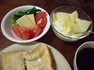 朝食