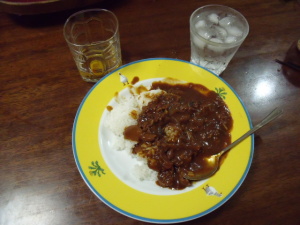 夕食