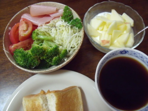 朝食