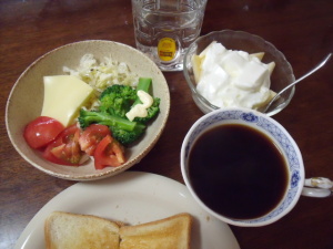 朝食