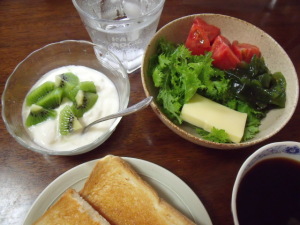 朝食