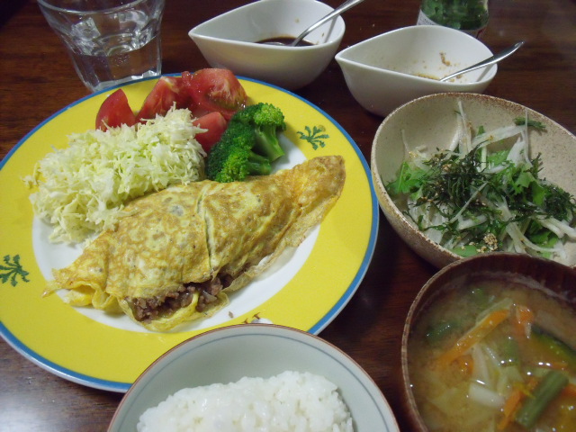 夕食