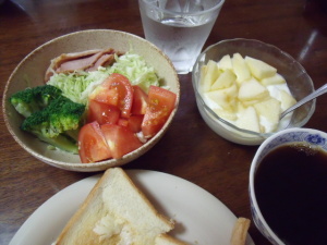 朝食