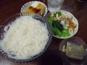 夕食