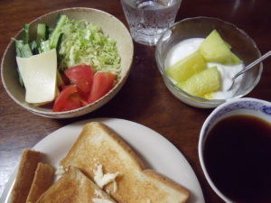 朝食