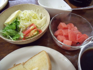 朝食