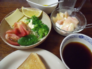 朝食