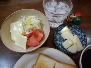 朝食