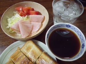 朝食