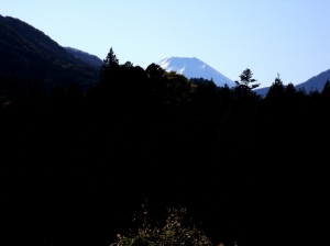道志二里塚からの富士山