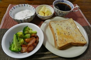 朝食