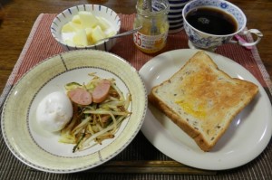 朝食