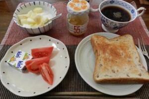 朝食