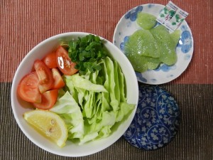 夕食