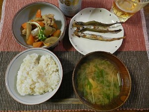 夕食