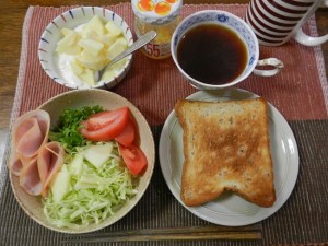 朝食