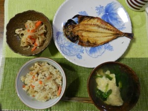 夕食