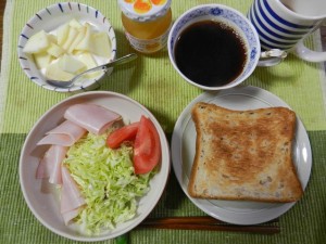 朝食