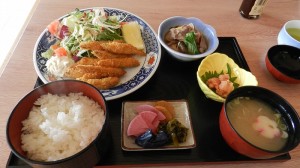 ワカサギ定食