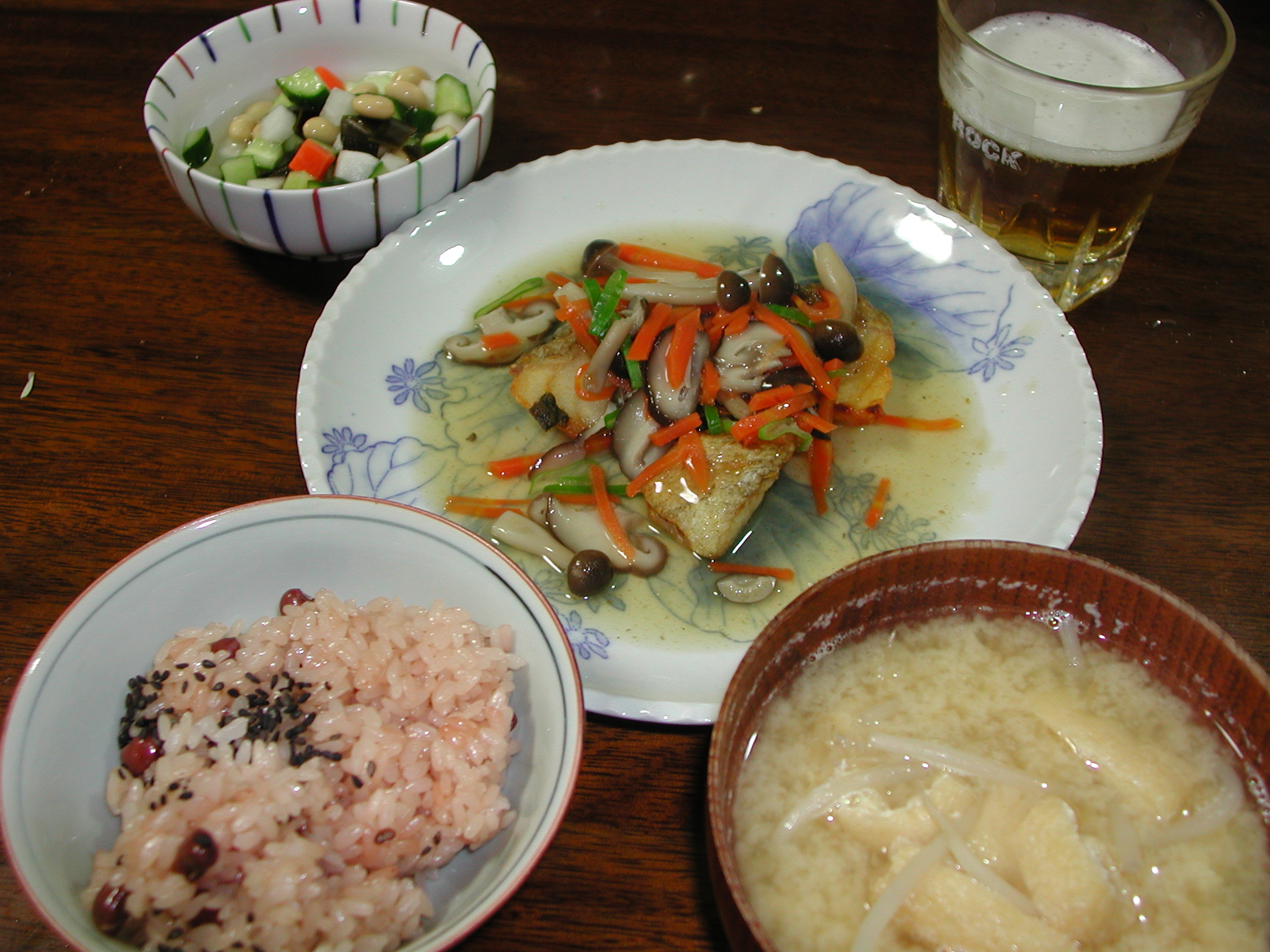 夕食