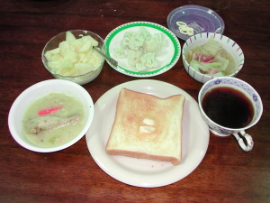 朝食 朝食
